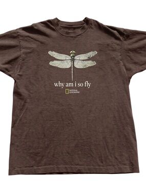 Gildan National Geographic Why Am I So Fly Tee
